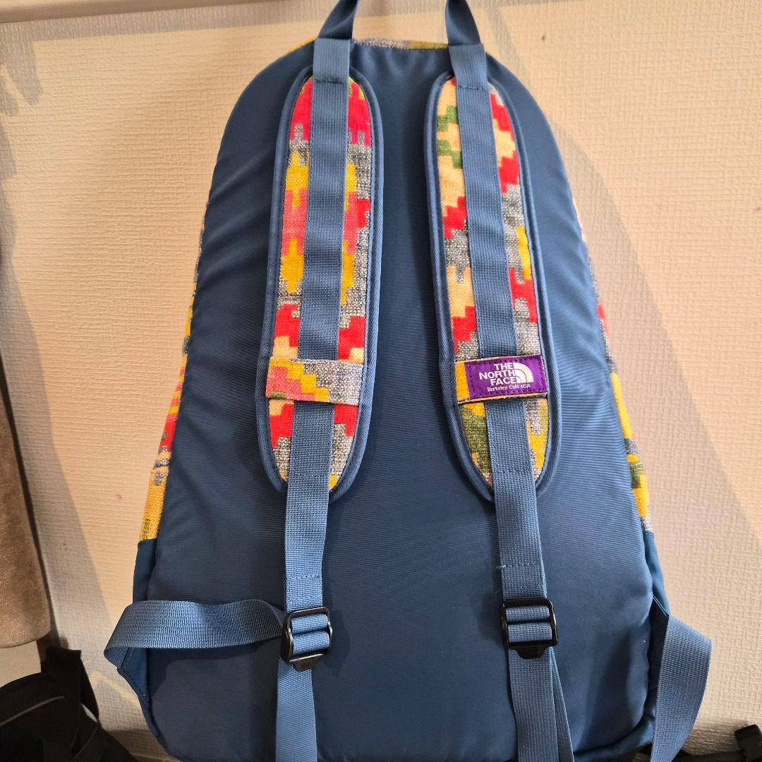 THE NORTH FACE 幾何学模様　リュック　バックパックパープルレーベル