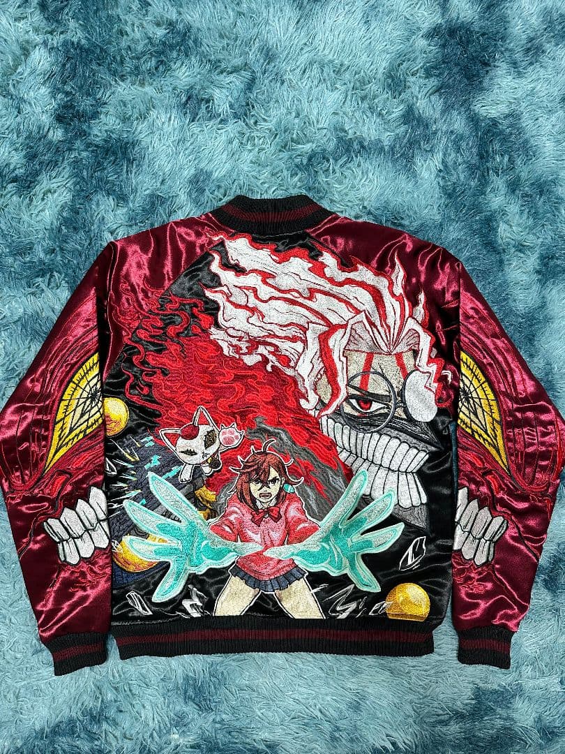 [世界12着限定] レア スカジャン DANDADAN アニメ M サイズ