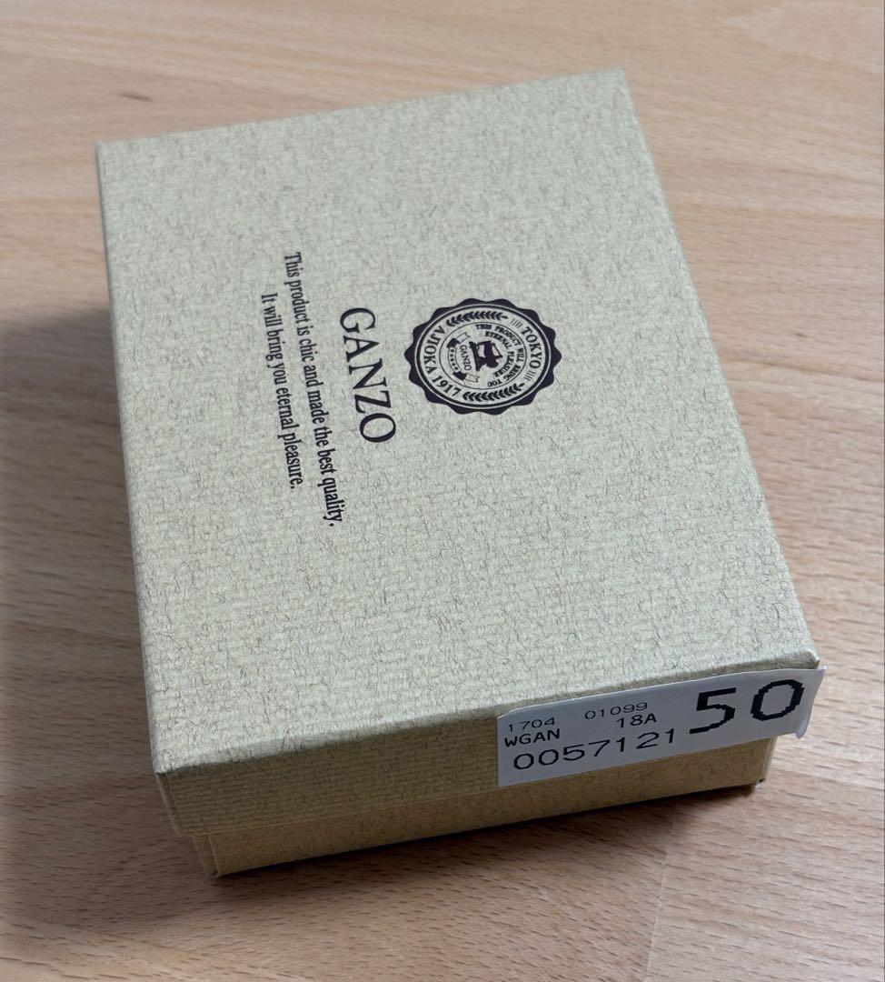 GANZO THIN BRIDLE (シンブライドル) BOX小銭入れ ヘーゼル