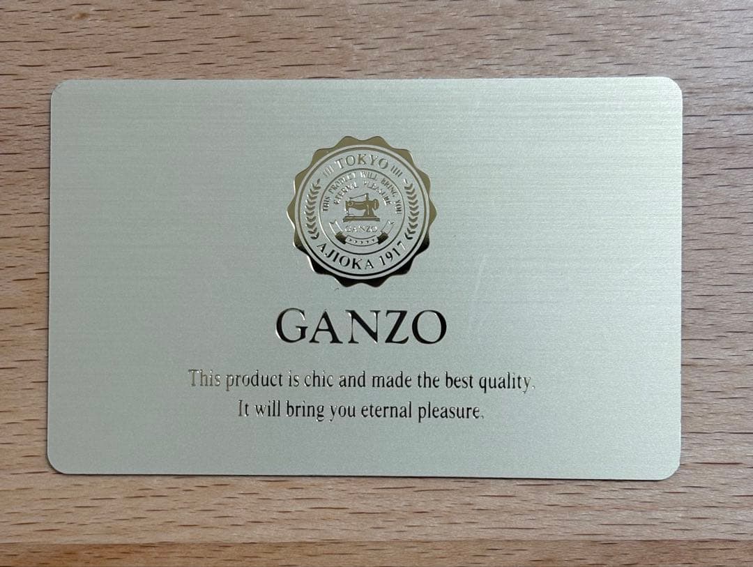 GANZO THIN BRIDLE (シンブライドル) BOX小銭入れ ヘーゼル