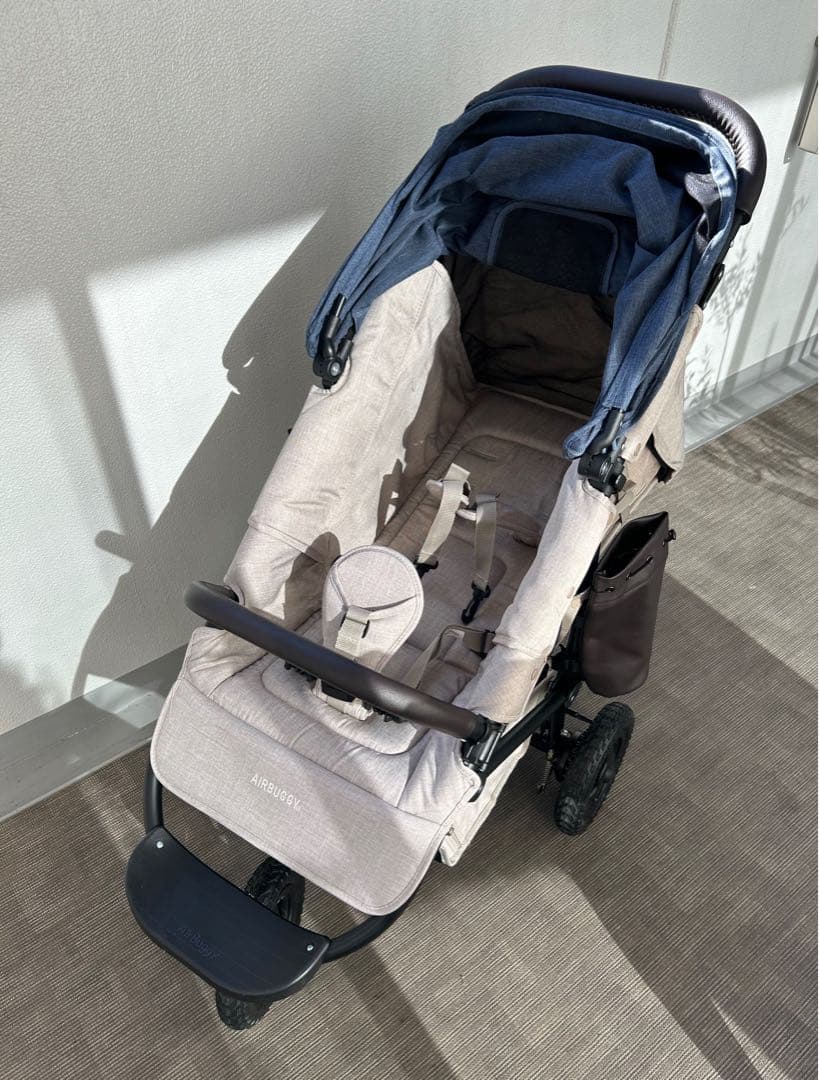 美品　エアバギー ココプレミア　フロムバース　アースブルー×サンド