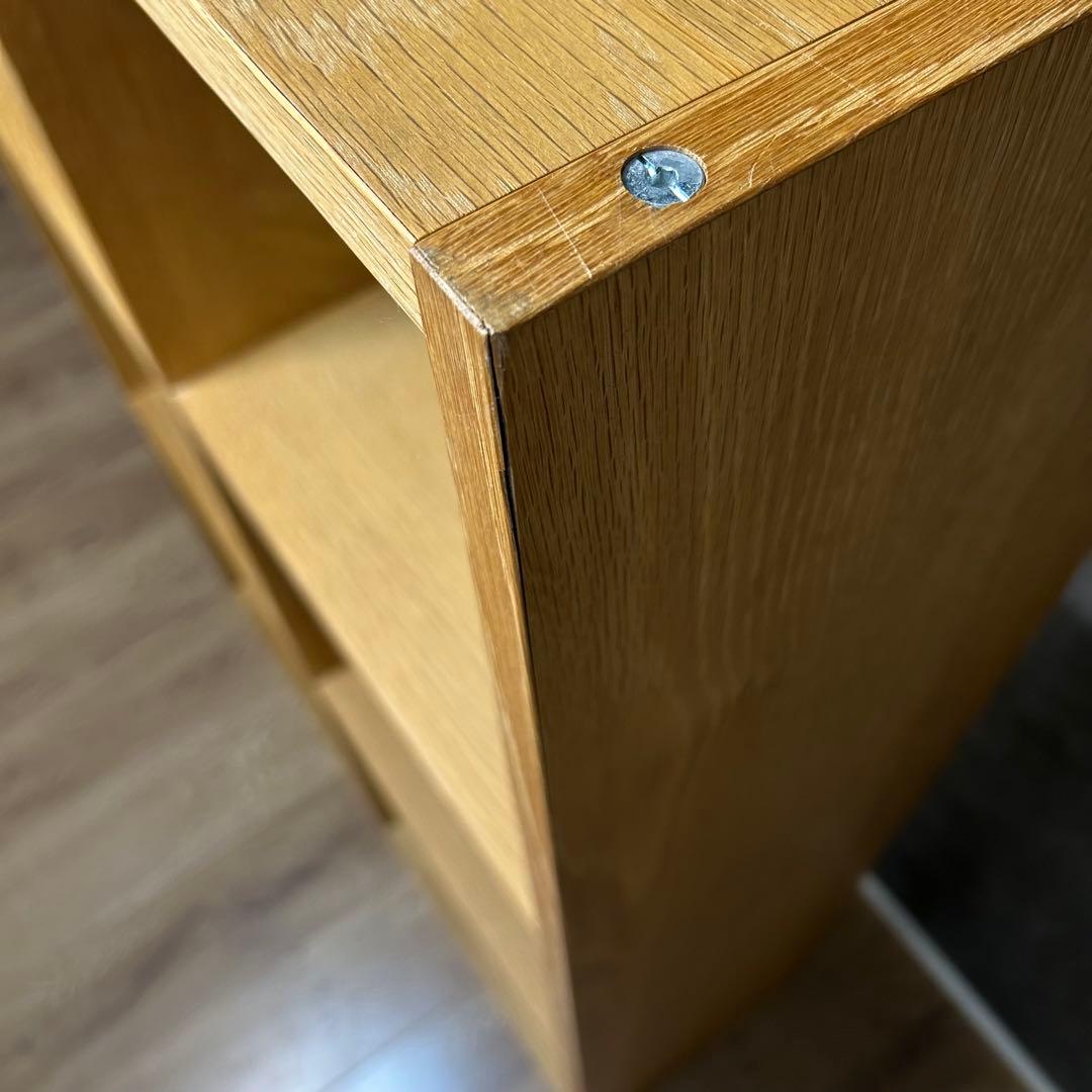 無印良品 スタッキングシェルフ 3段×2列 オーク材