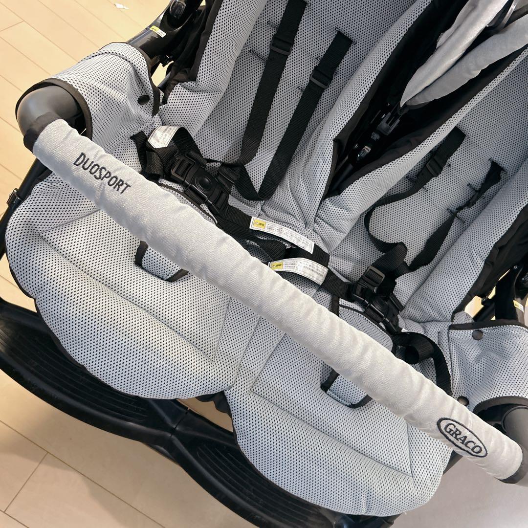 【美品】グレコ　 2人乗りベビーカー DuoSport　デュオスポーツ　双子