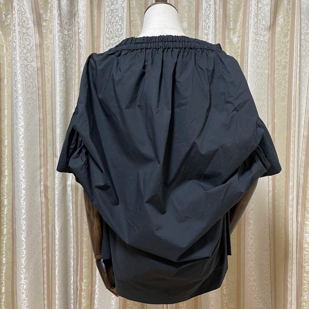 新品　ヴィヴィアン Vivienne　シャツ　刺繍ブラウス　黒