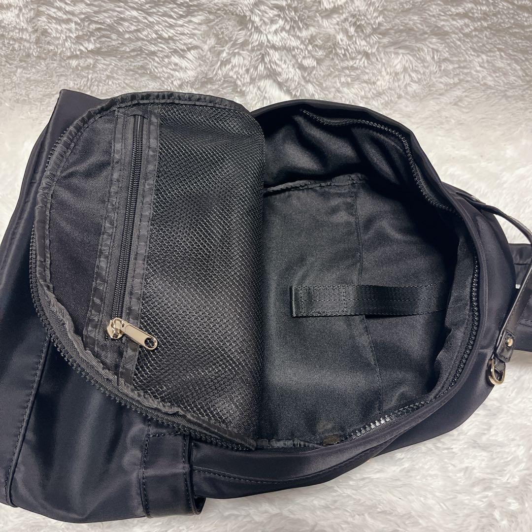 【極美品】BARNYARDSTORM 撥水キレイめ11ポケット　リュック　黒