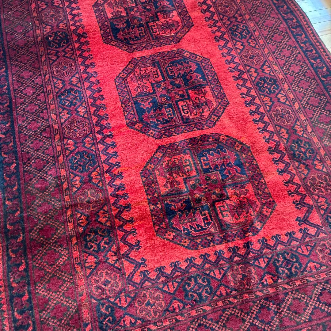 エルサリトルクメン絨毯　約204✖️144㎝