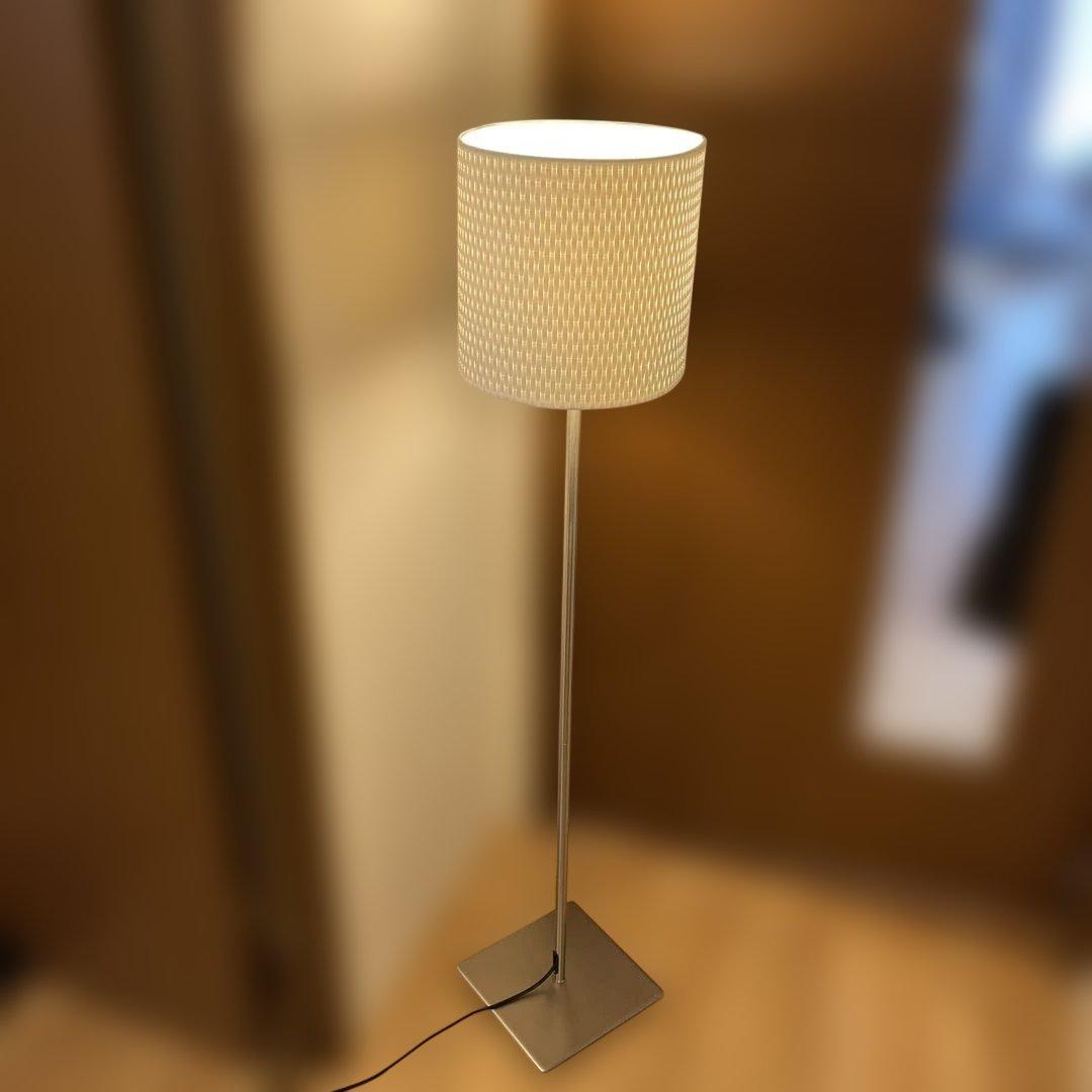 廃盤品 IKEA イケア ALANG アーレング フロアランプ ホワイト