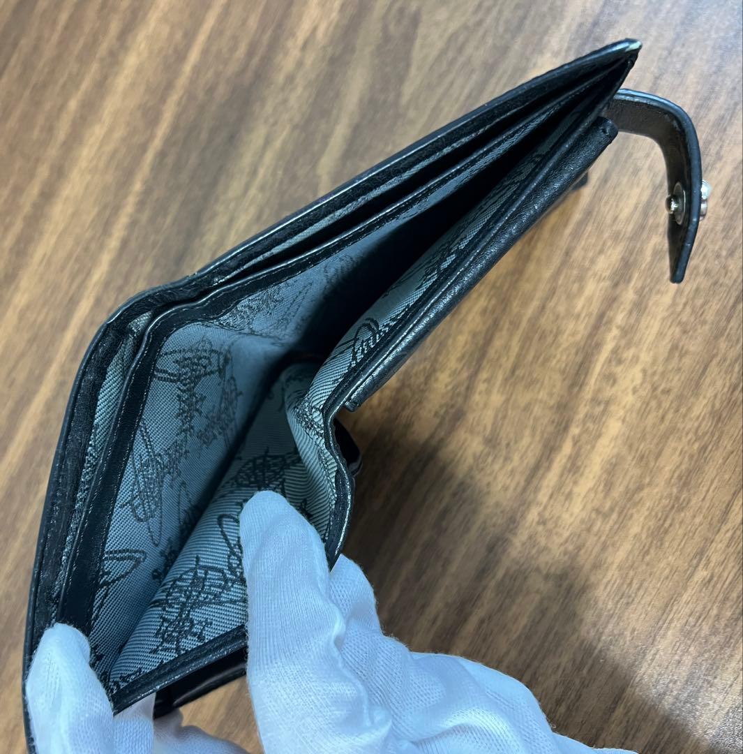 vivienne westwoodヴィヴィアンウエストウッド 二つ折り財布 黒