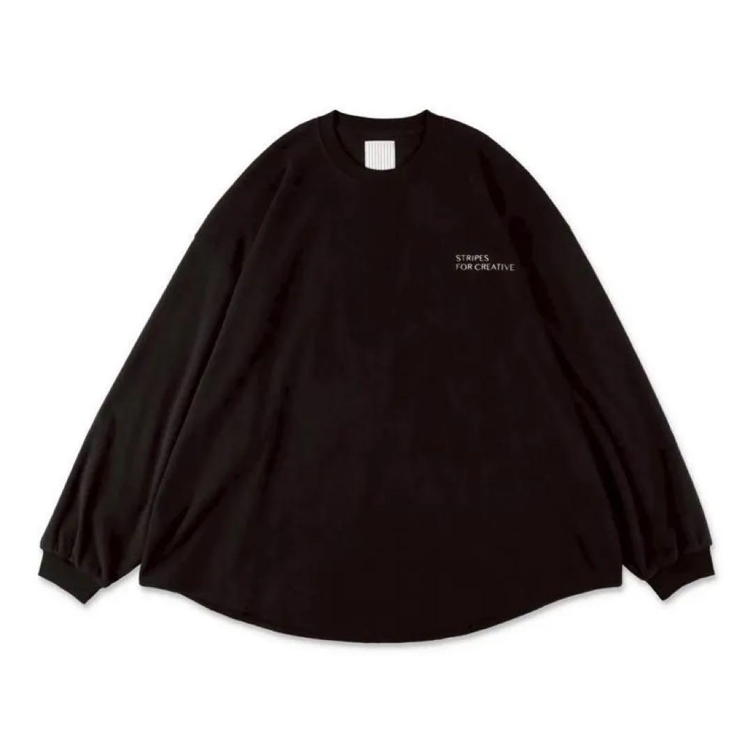 トップス S.F.C. FLEECE SUPER BIG LS ROUND TEE M
