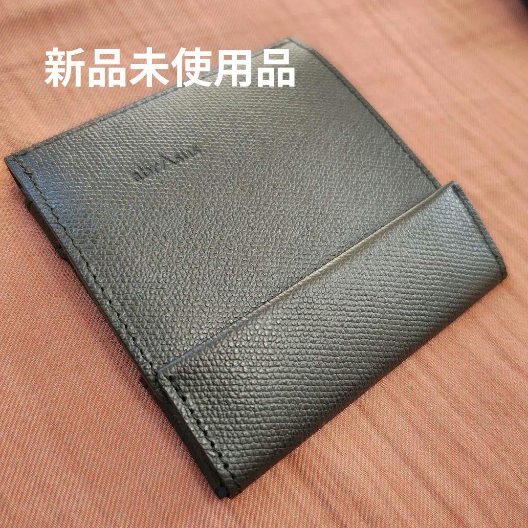 新品未使用abrAsus【アブラサス】薄い財布ブラック