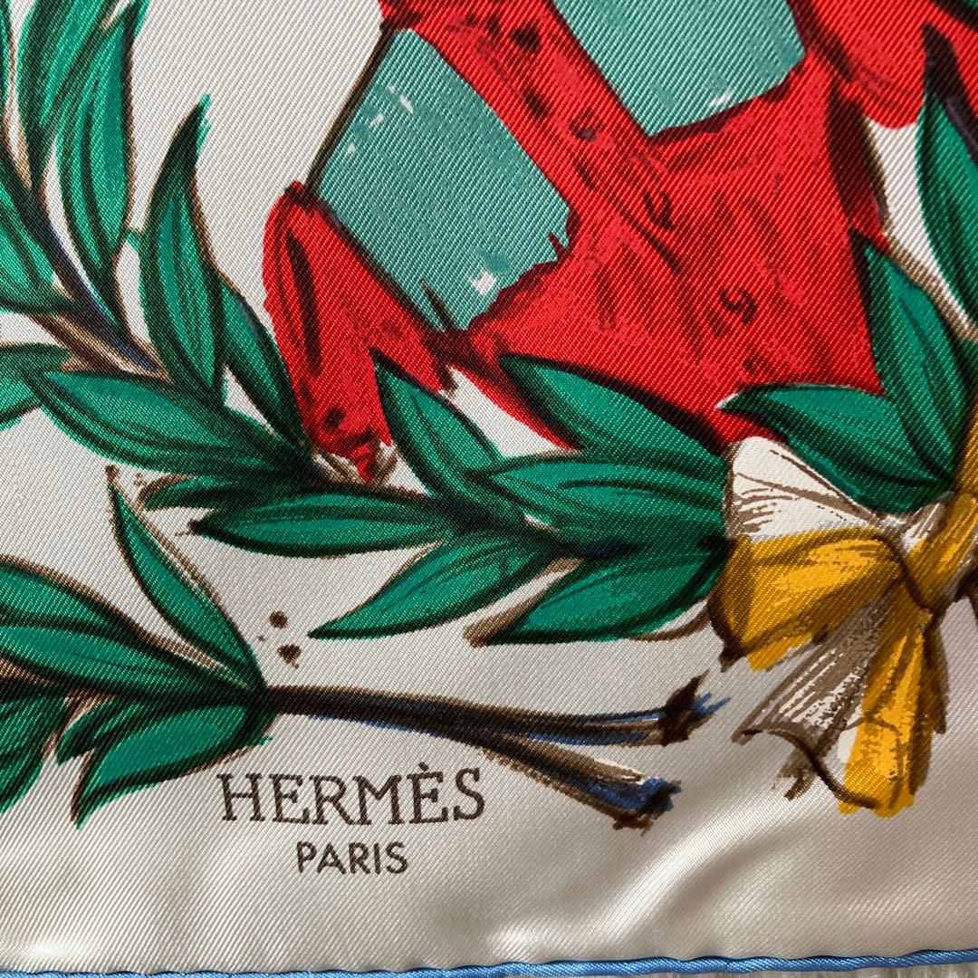 2026年午年　エルメス カレ90 CHANTILLY 競馬場 シルク スカーフ