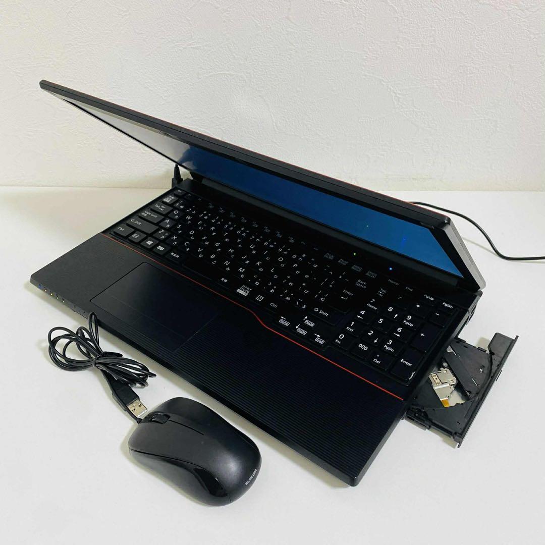 Y20 Fujitsuノートパソコンi5メモリ16G高速SSDサクサクWin11