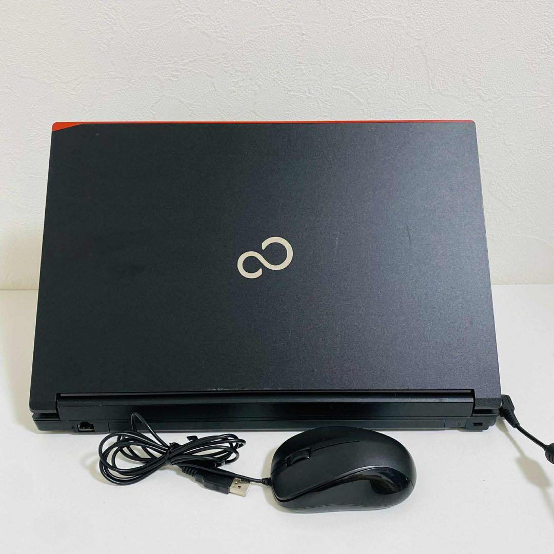 Y20 Fujitsuノートパソコンi5メモリ16G高速SSDサクサクWin11