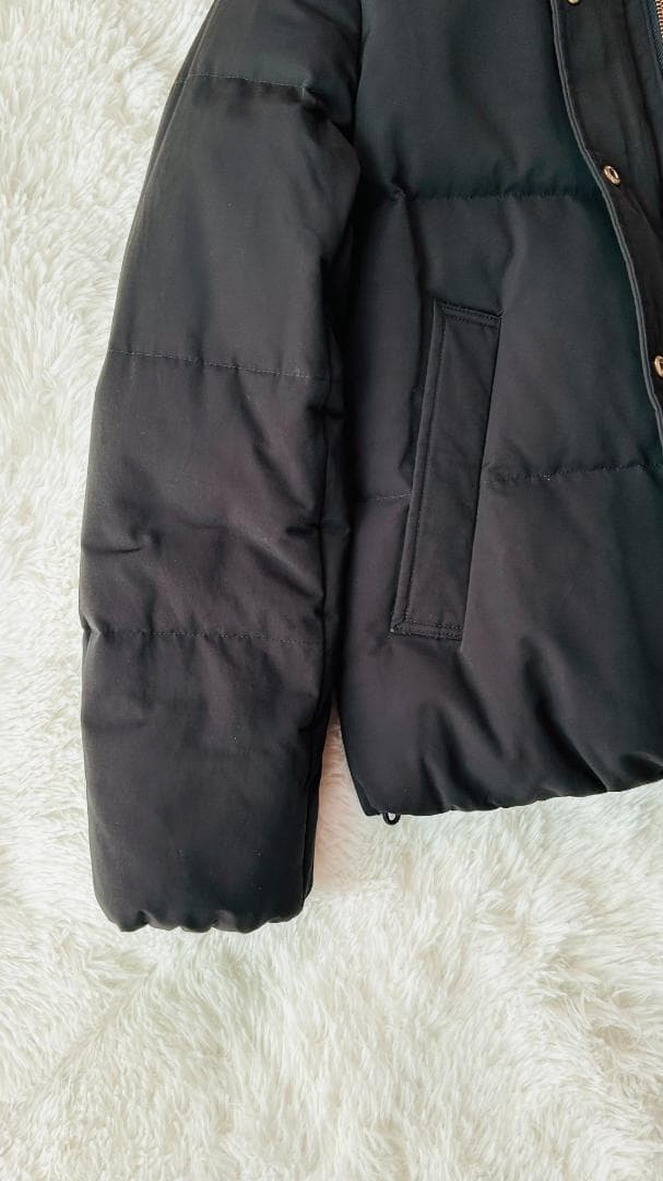 美品✨マッキントッシュフィロソフィー◾️ ブラック◾️ダウンジャケット◾️38
