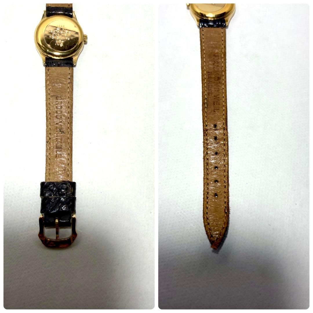 【稼働/新品電池/希少品】レイモンドウィル 腕時計 ゴールド文字盤 デイト