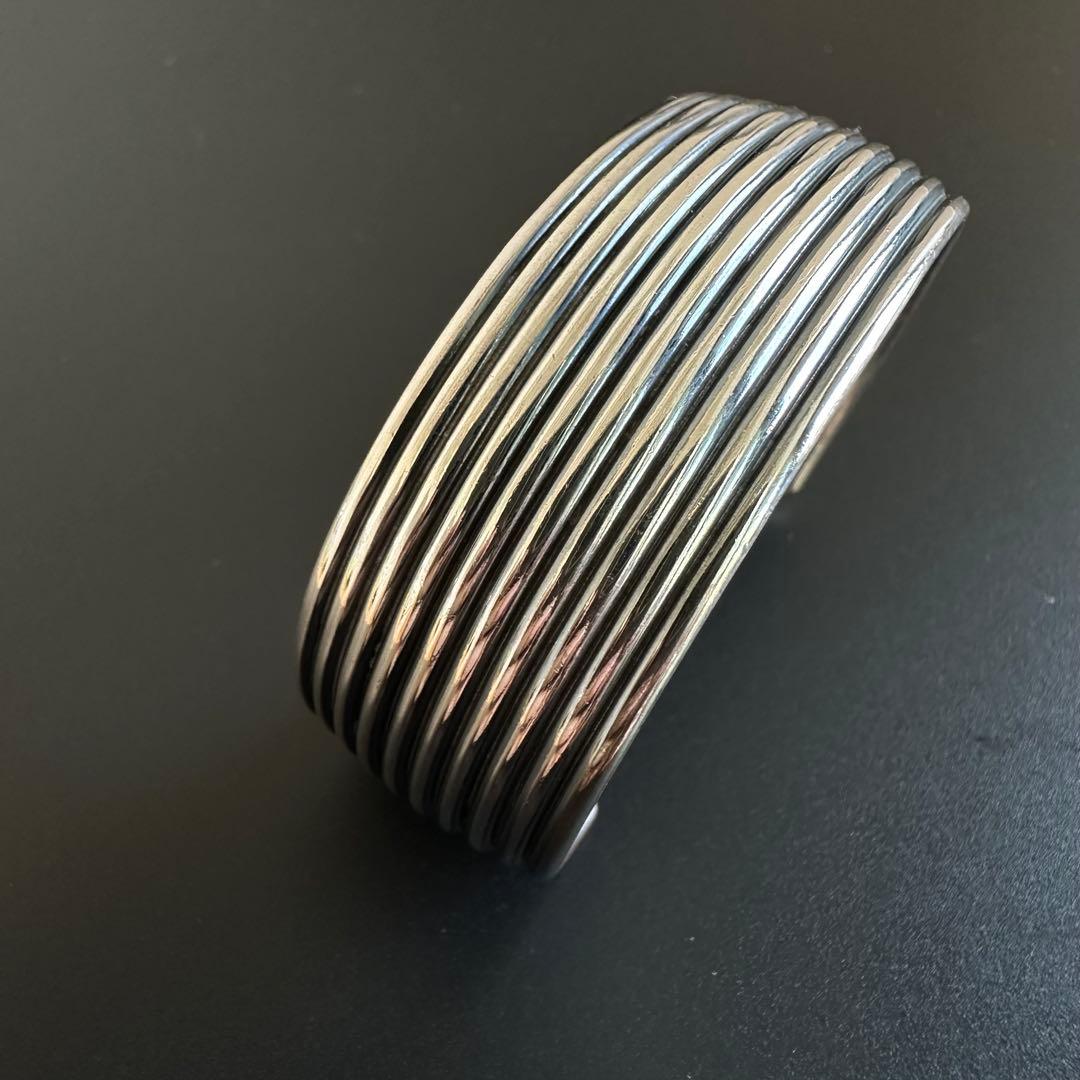 Navajo Steve arviso 10ライン バングル　2.1cm幅