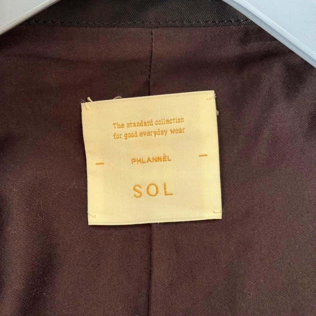 PHLANNÈL SOL（フランネル ソル）モーターサイクルコート ネイビー 3