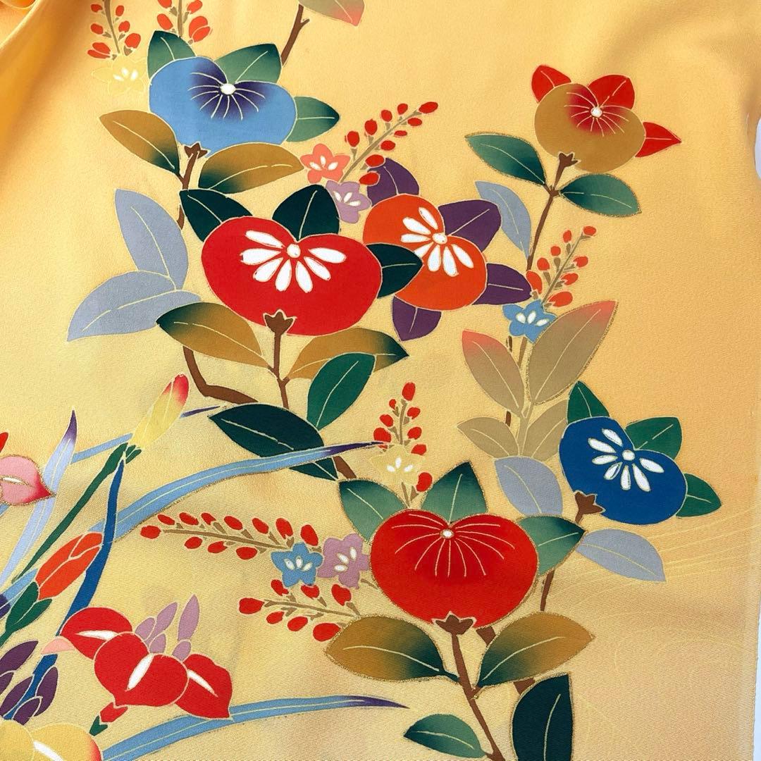 takeです❣️ 【着物と帯 時流】O25310◆仮仕立て 着物◆十三参り