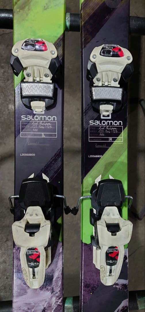 SALOMON Q105 181cm, Marker GRIFFON　パウダー