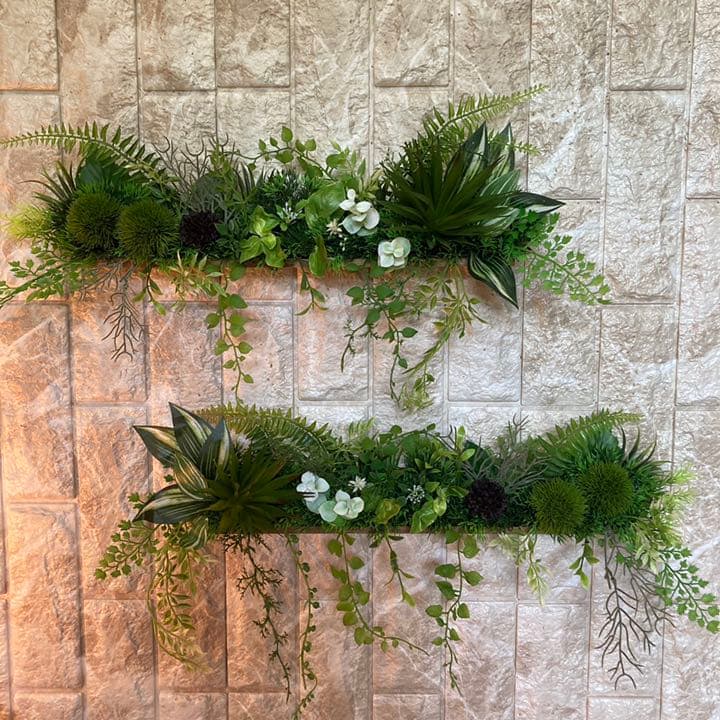 光触媒　人工観葉植物　抗菌消臭　ウォールグリーン99999