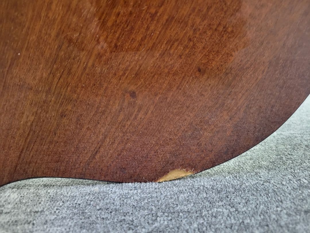 イタリア製　ドマン　ヴィンテージ　象嵌細工　木製テーブル