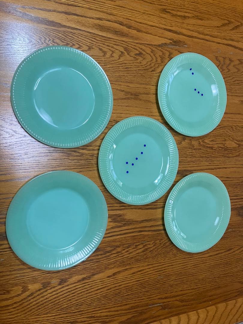 ファイヤーキング　ジェダイ　ジェーレイ　プレート　5枚セット