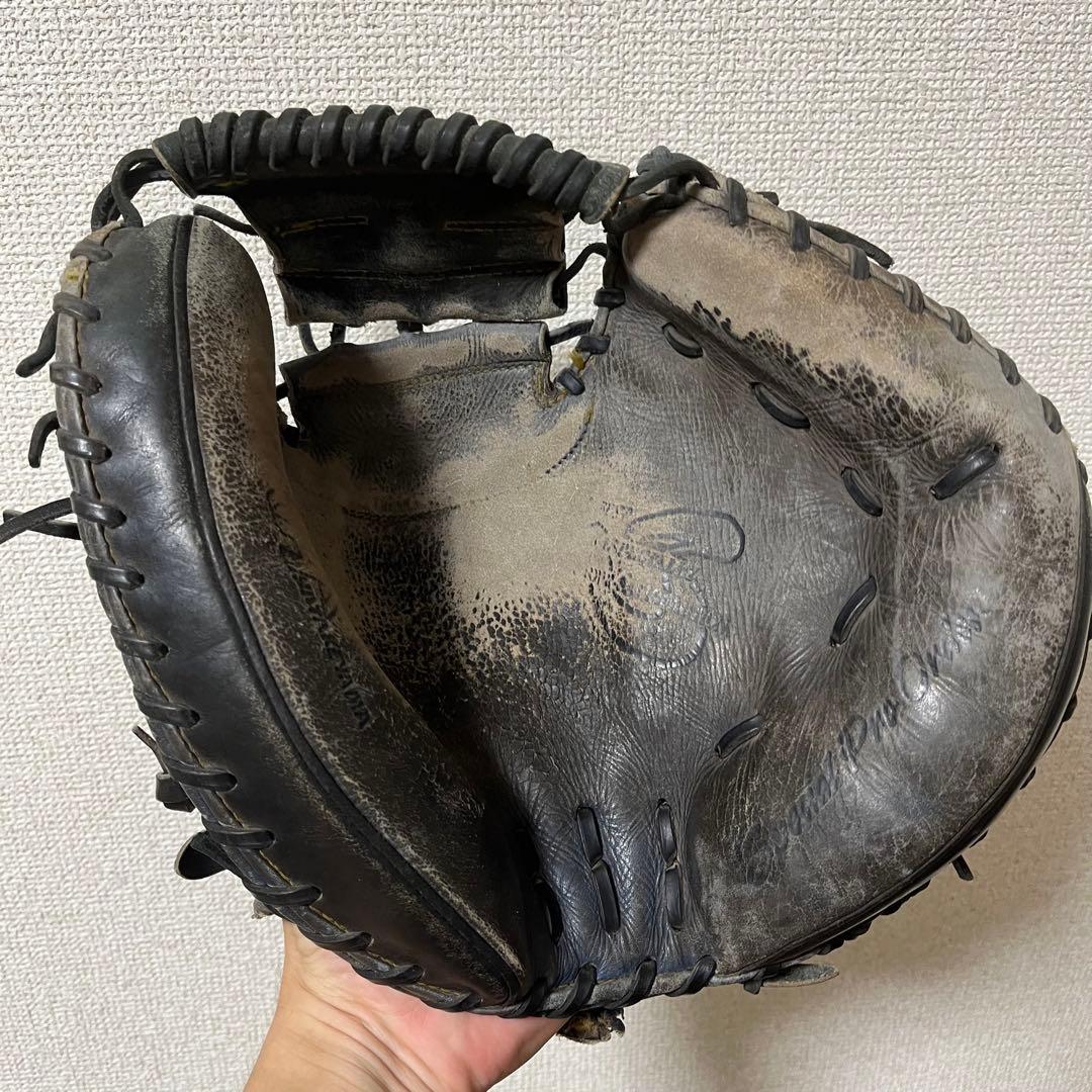 東京ヤクルトスワローズ 川本良平 実使用 支給 キャッチャーミット ハタケヤマ