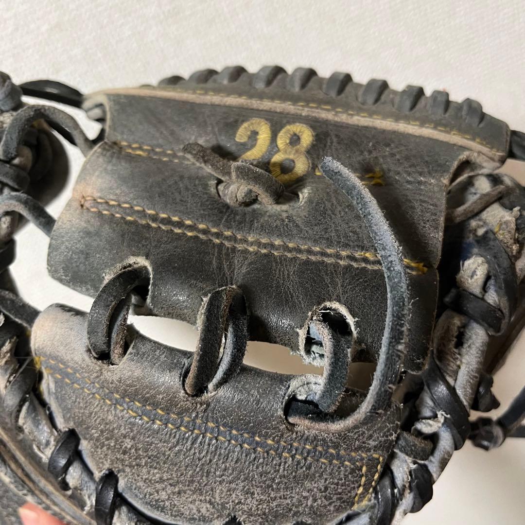 東京ヤクルトスワローズ 川本良平 実使用 支給 キャッチャーミット ハタケヤマ