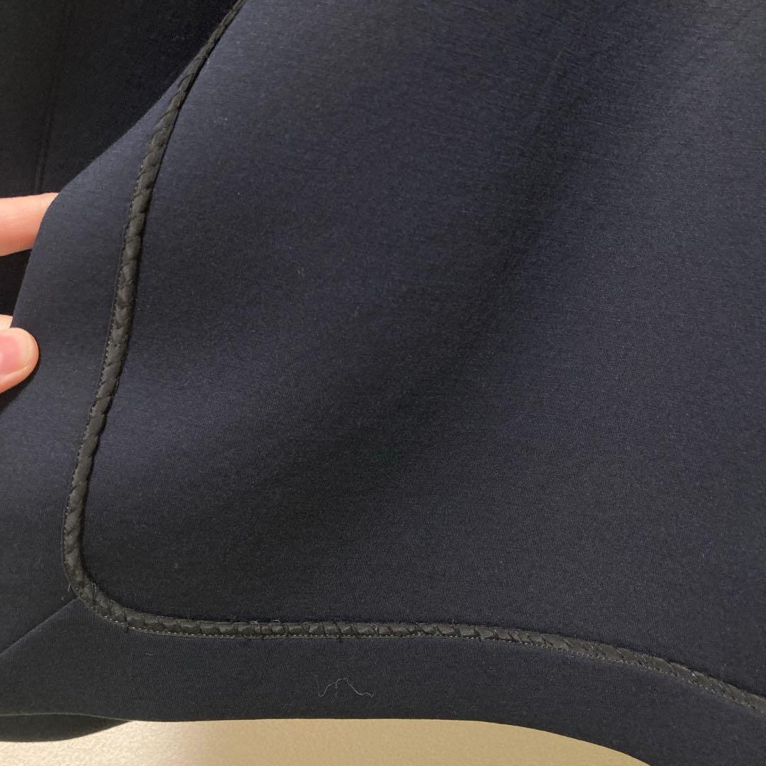 エンフォルド フーデット ボンディングコート 36サイズ ネイビー