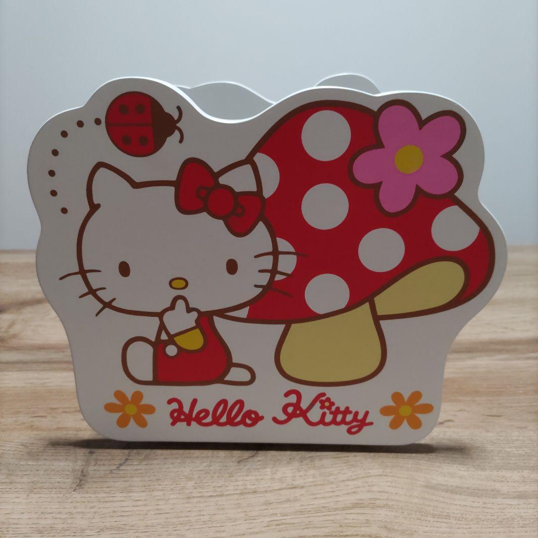 超レア　美品　2006年製　ハローキティリモコンラック＆収納BOX　木製　回転式