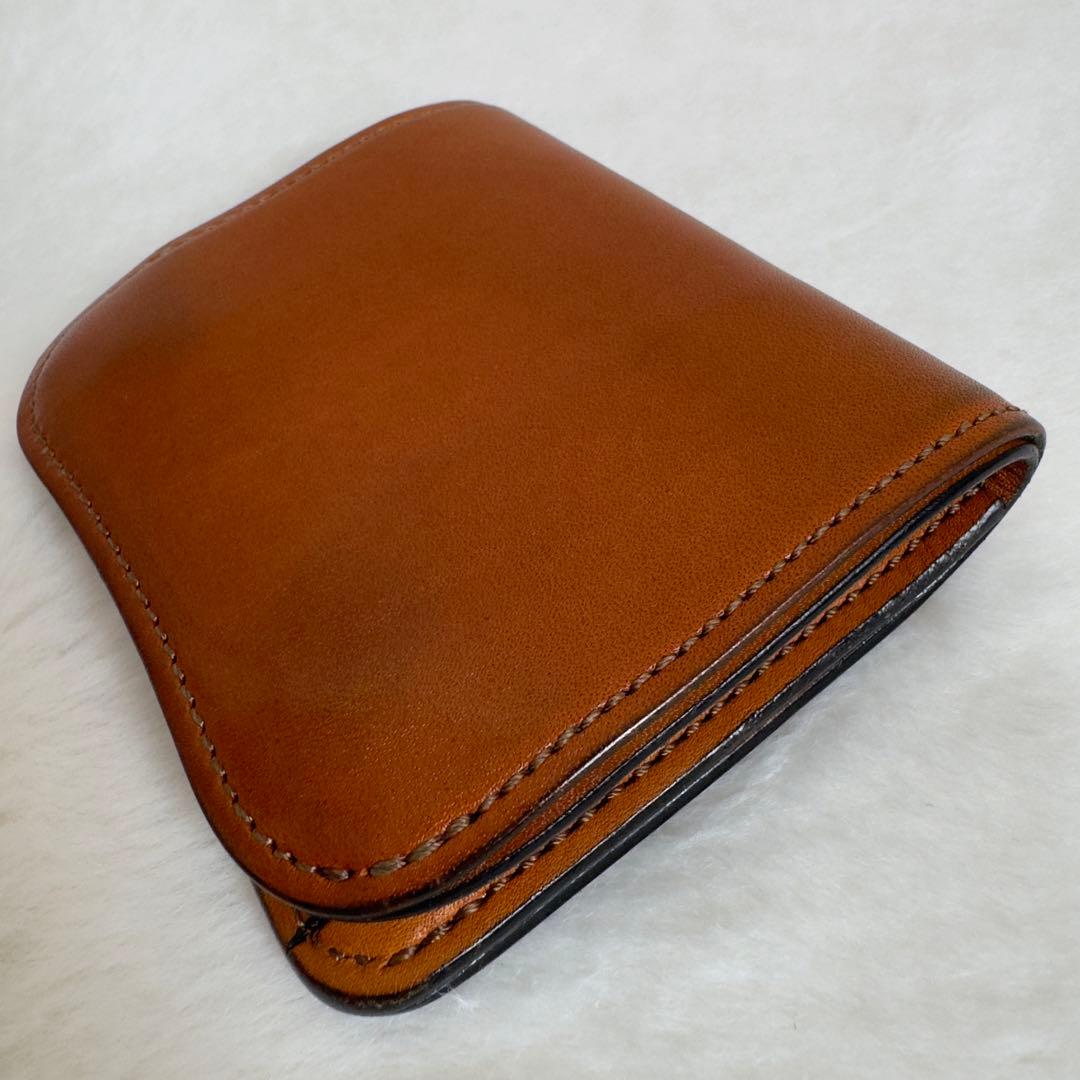 WILDSWANS フルグレインブライドルパーム　V-1 BROWN