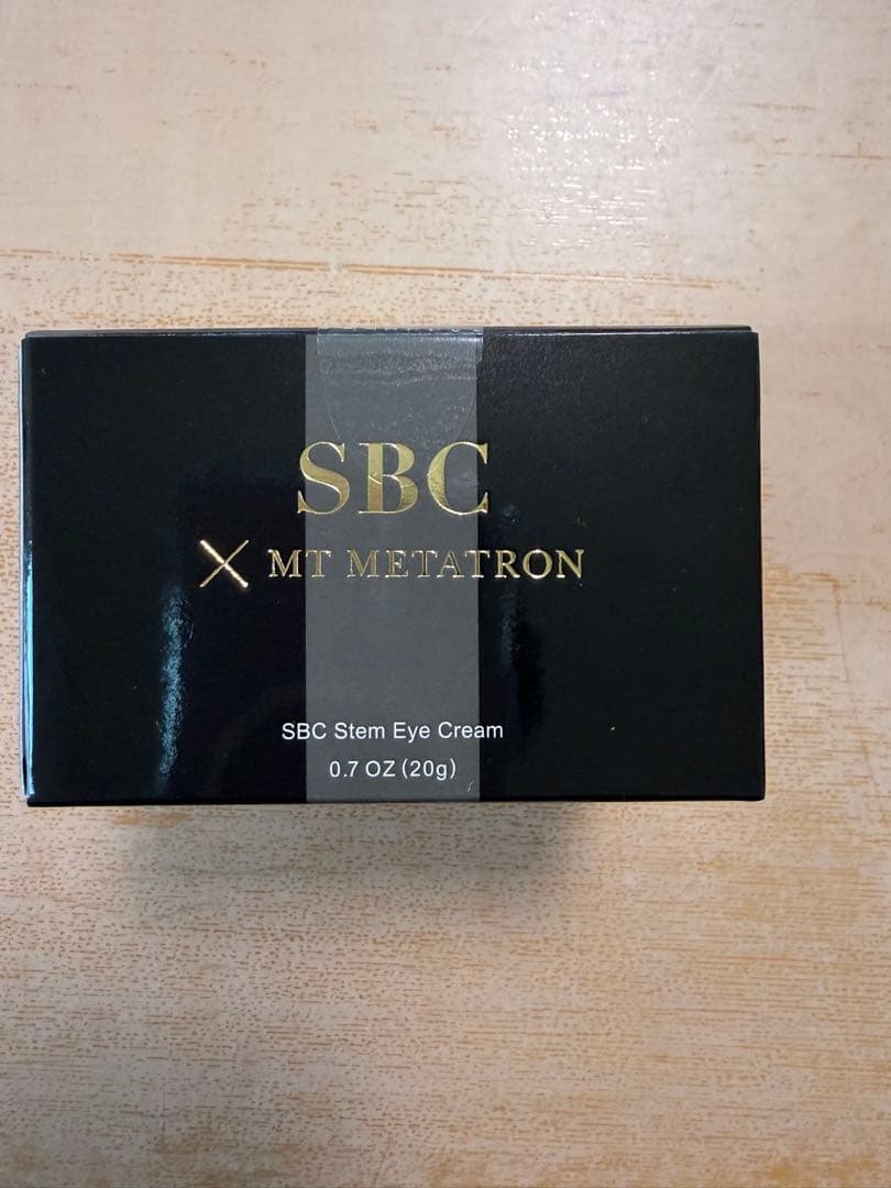 SBC メタトロンステムアイクリーム20g 新品未開封
