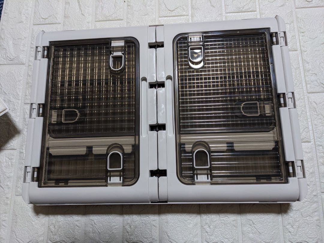 【3個セット】大容量 折り畳み 収納ボックス 衣装ケース キャスター付