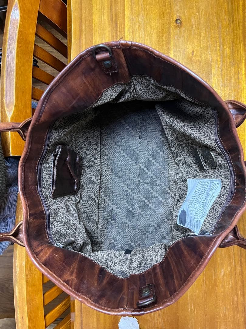 最上級モデル　オロビアンコ／本革トートバック／MADE IN ITALY 値下げ