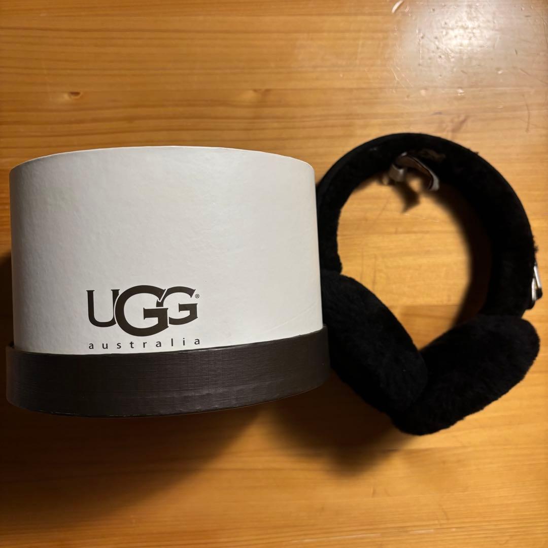 UGG ブラック 耳あて