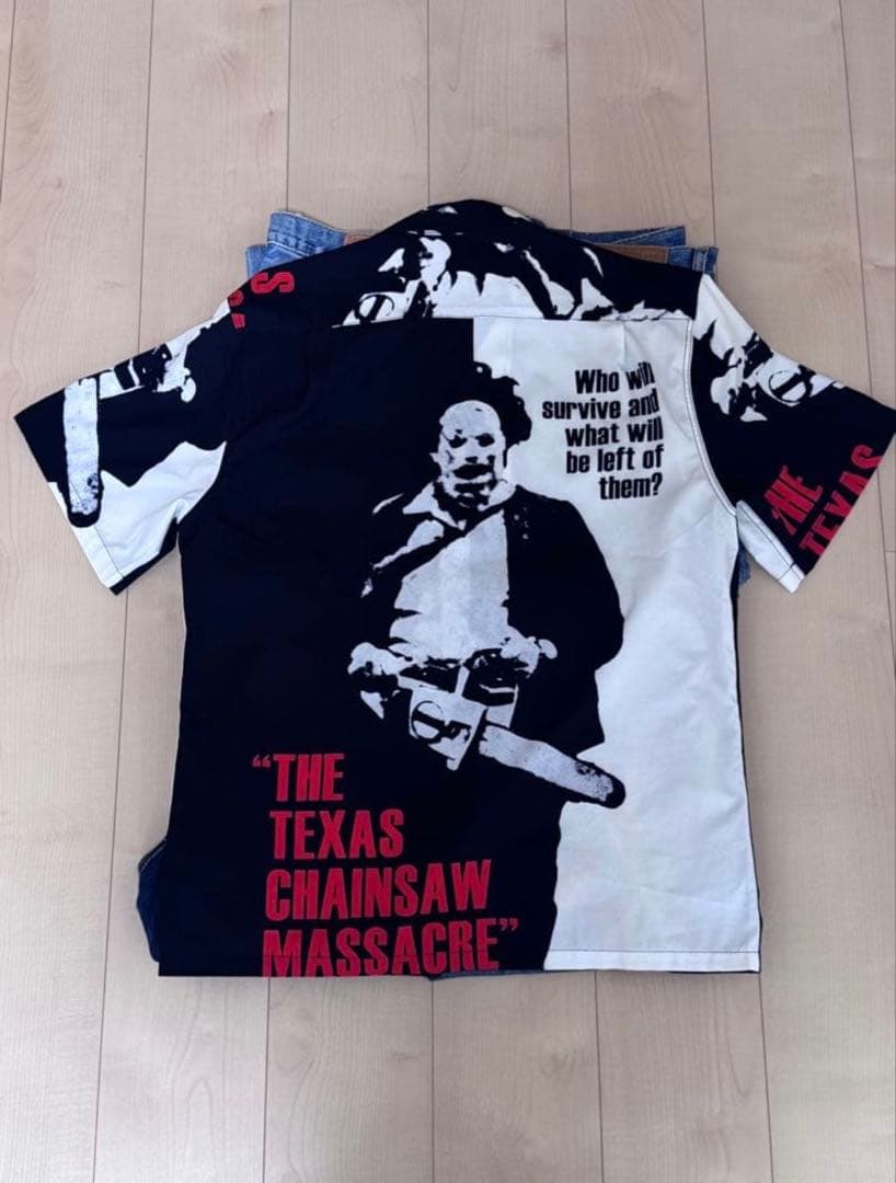 WACKO MARIA ワコマリア 悪魔のいけにえ ハワイアンシャツ L 超美品