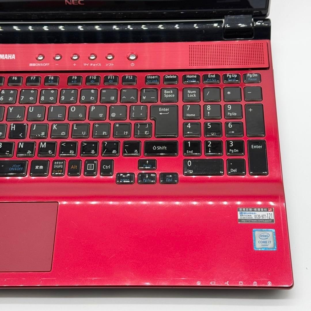 美品 ノートパソコン NEC i7-6500U 4GB HDD1000GB