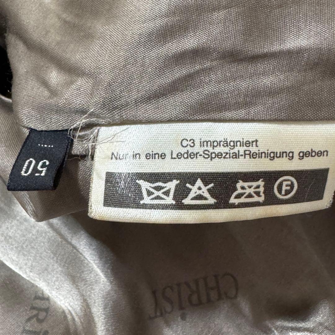 80s ~ 90s vintage ドイツ製 鹿革 短丈 レザージャケット