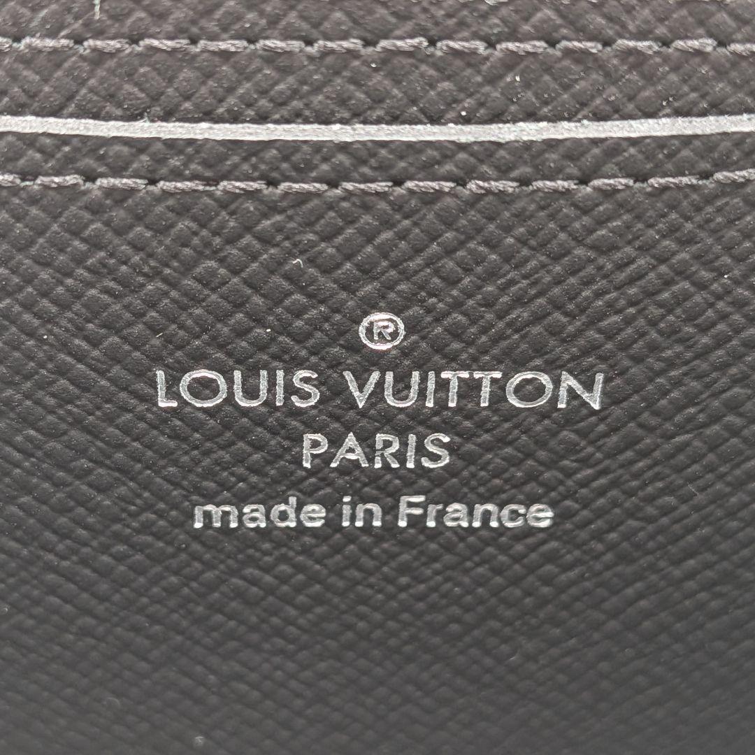 【美品・箱付】ルイヴィトン ジッピーパース ダミエ グラフィット RFID