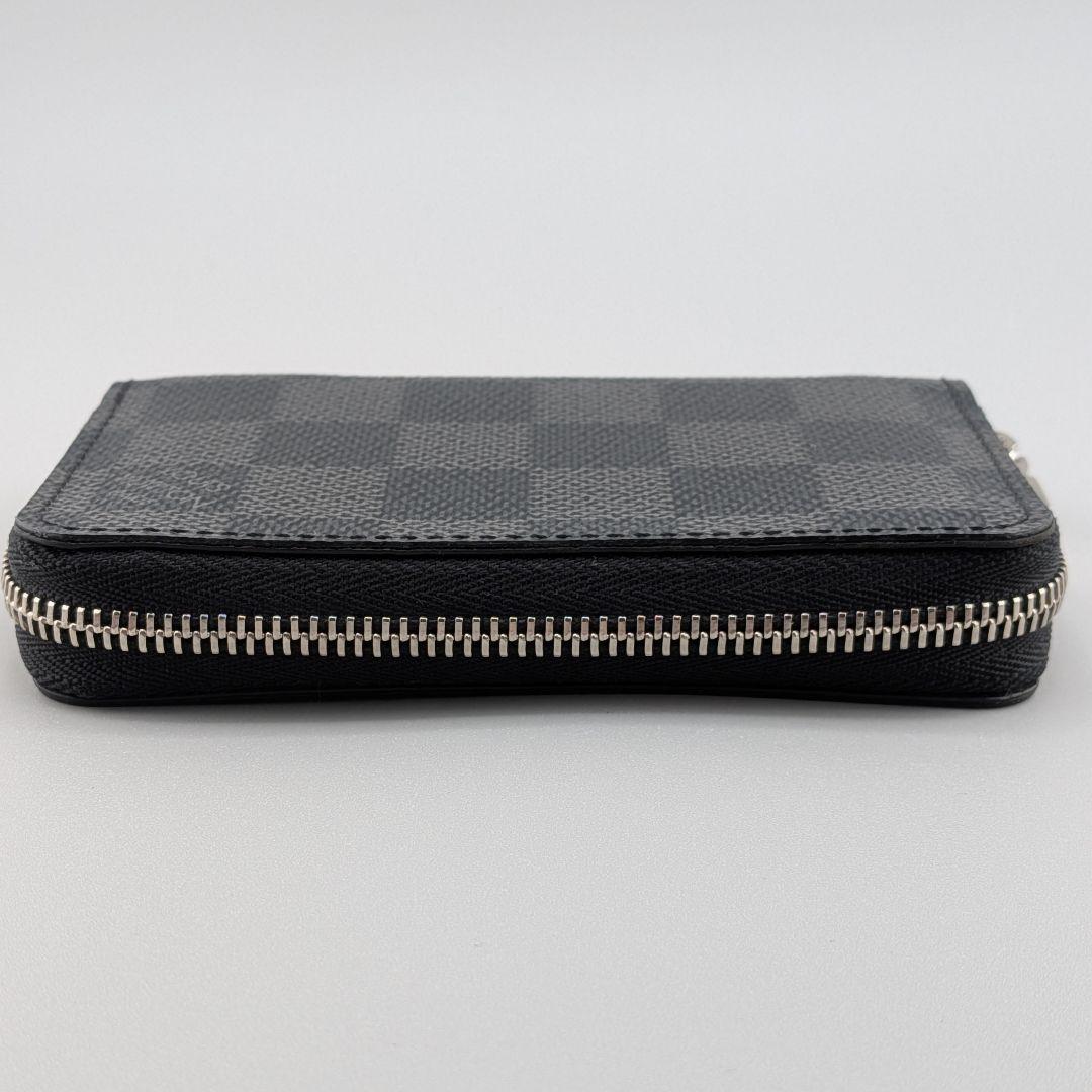 【美品・箱付】ルイヴィトン ジッピーパース ダミエ グラフィット RFID