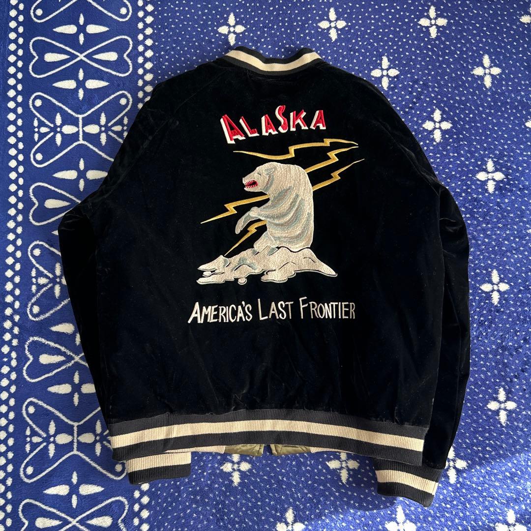 アラスカ 別珍スカジャン