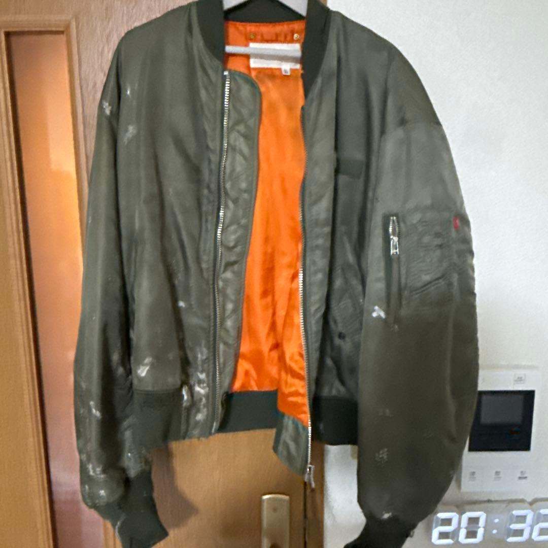 ジャケット・アウター ANACHRONORM DIRTY NYLON MA-1