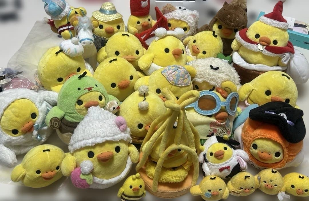 リラックマ キイロイトリ まとめ売り ぬいぐるみ