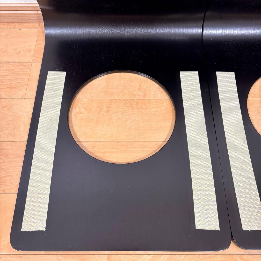 【未使用品】木製 曲げ木 和座椅子 座椅子 3脚セット和室 旅館