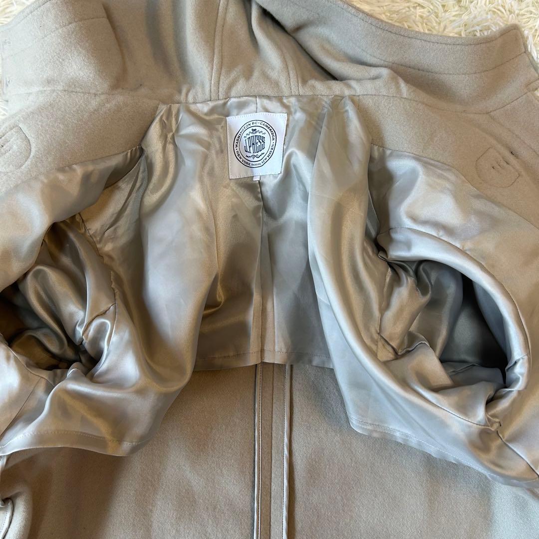 美品　ジェイプレス　Jackal 140s ソフトメルトン ダッフルコート　M