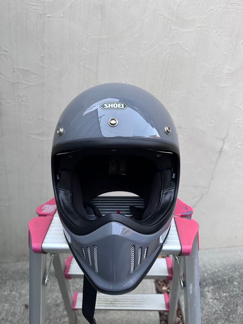 ば*な様 SHOEI EXーZERO Mサイズ　バサルトグレー　中古　おまけ付き