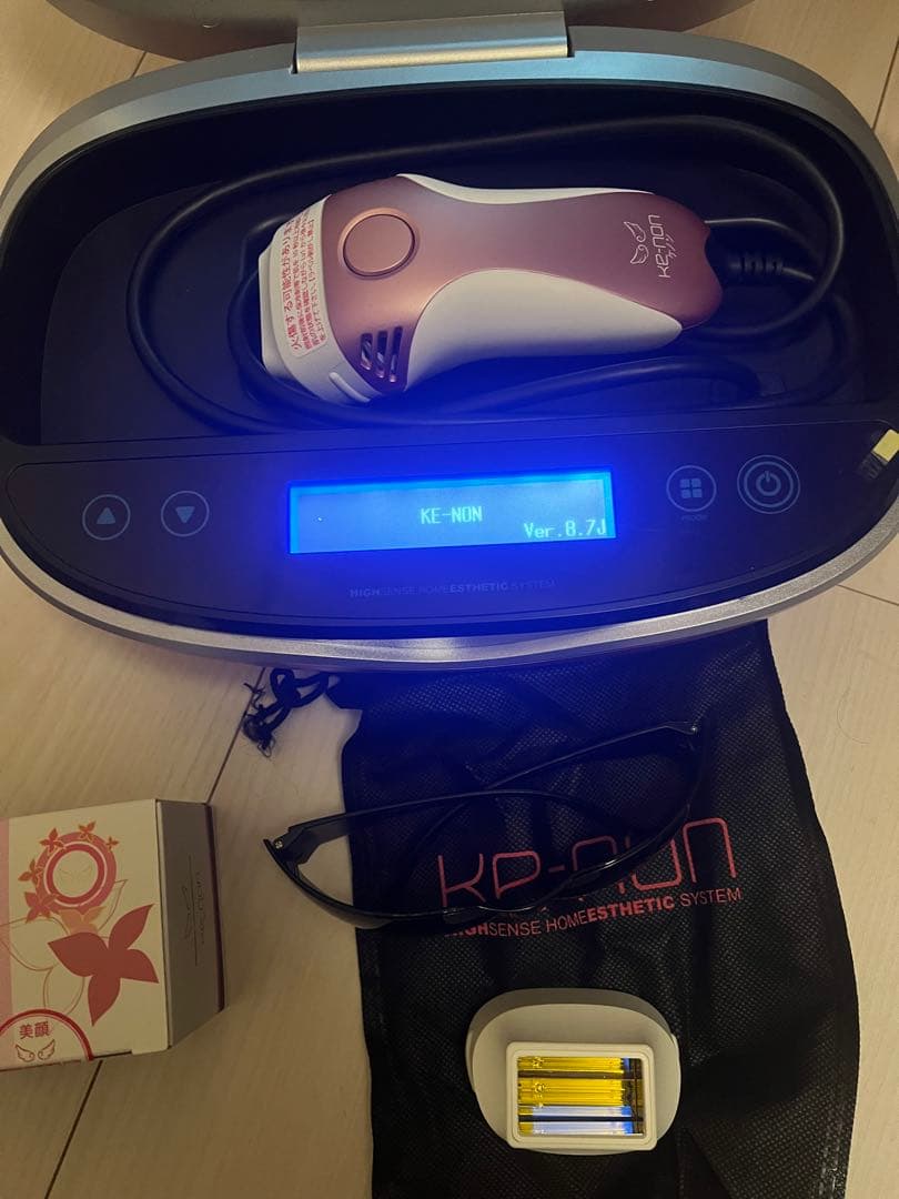 ケノン　KENON ver8.7 家庭用脱毛器　ピンクゴールド
