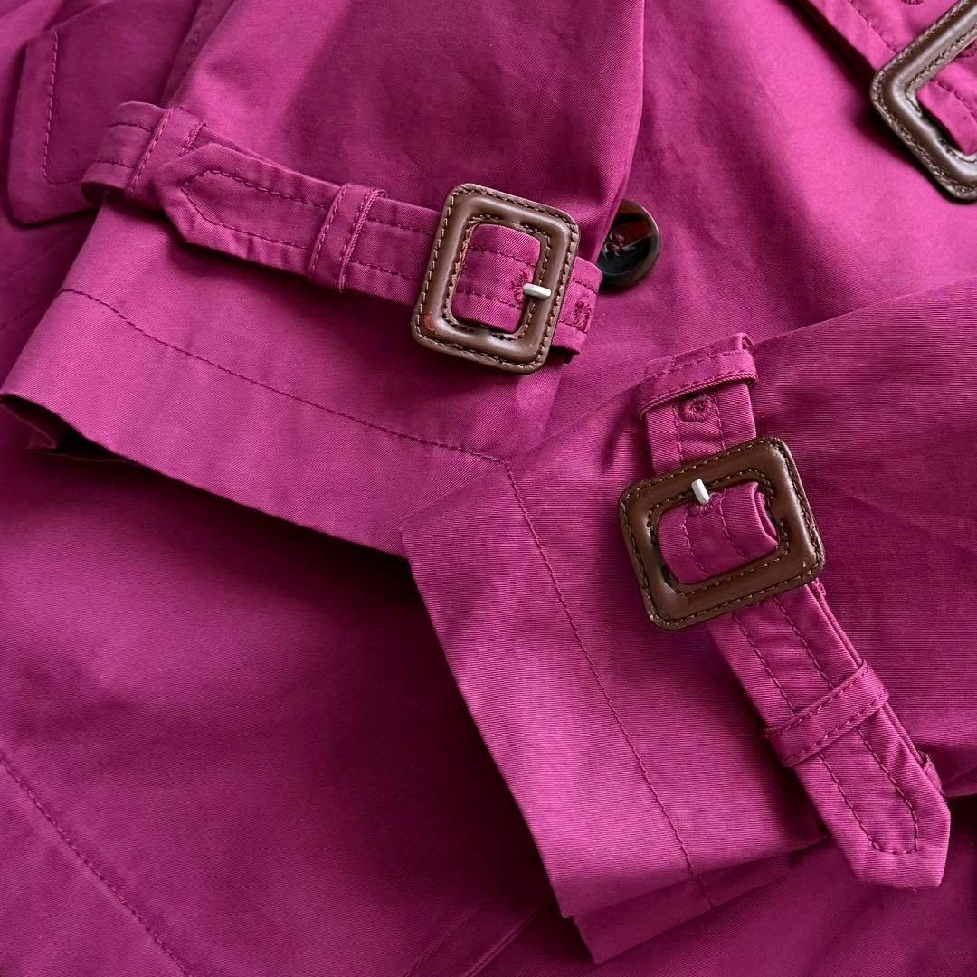 美品☆Max Mara ウィークエンド トレンチコート ショートコート ベルト