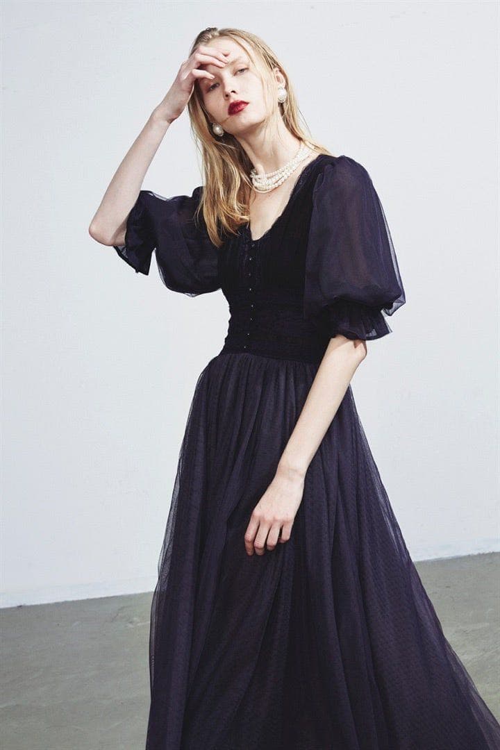 【LA BELLE ETUDE】GrimmⅡ(シフォンマキシワンピース)