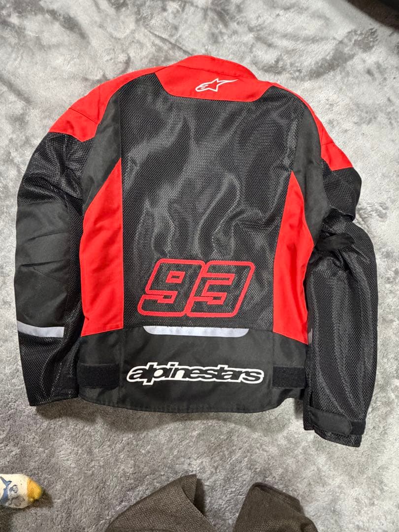 Alpinestars メッシュジャケット 93 レッド/ブラック マルケス